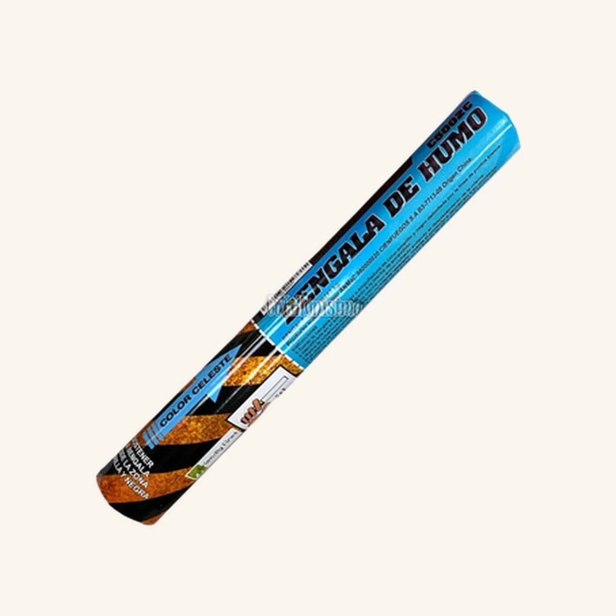 BENGAL DE HUMO COLOR CELESTE