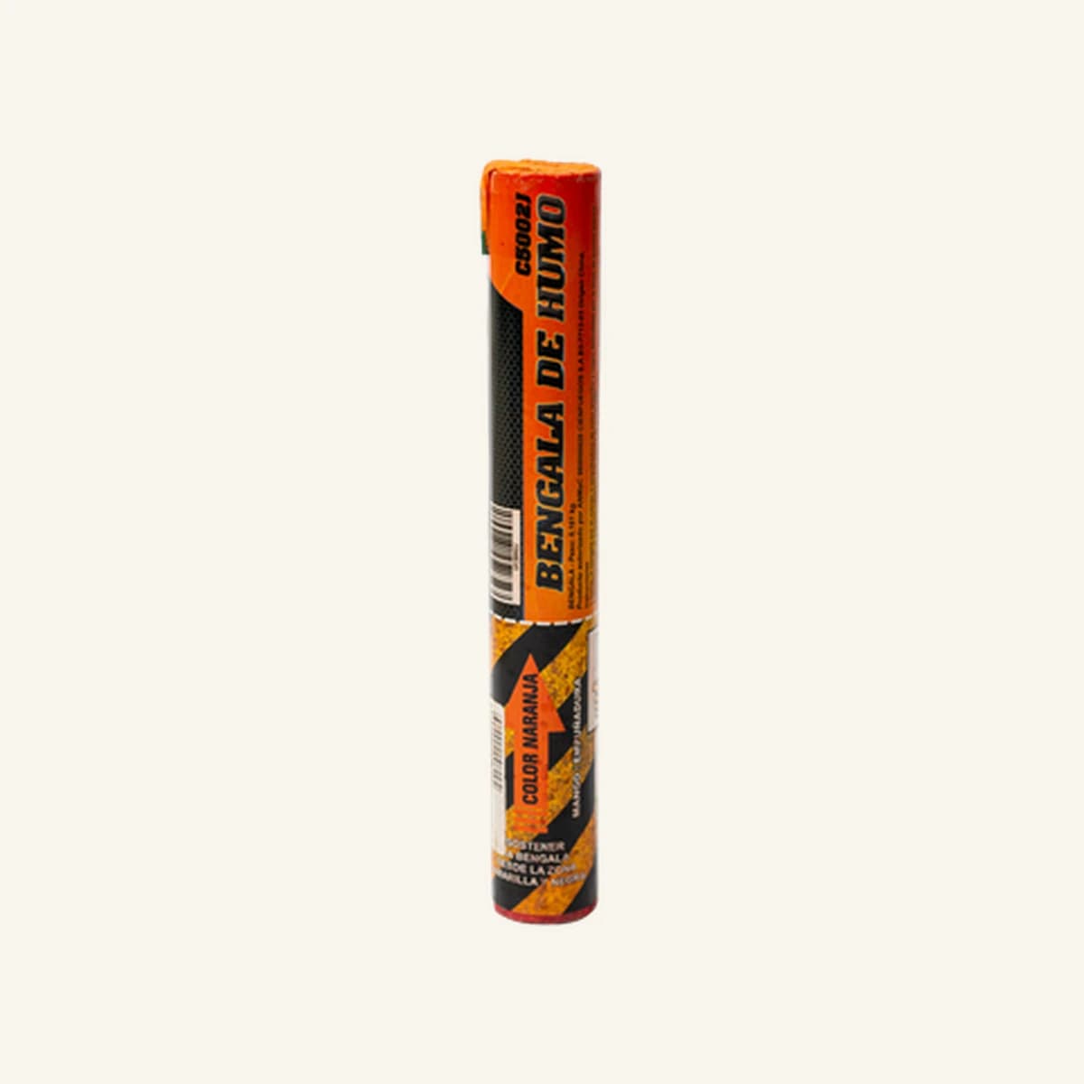 BENGALA DE HUMO COLOR NARANJA